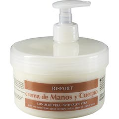 Risfort Aloe Vera Manos y Cuerpo Crema 500ml Risfort Aloe Vera Manos y Cuerpo Crema 500ml