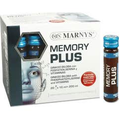 Marnys Memory Plus Vials 20x10ml