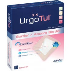 Bandejas de fronteira Urgotul 8X8Cm Bt16