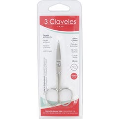 3 Claveles Tijeras Uñas Curva 1ud