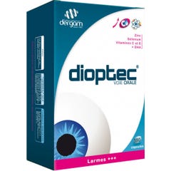 Dergam Dioptec 180 cápsulas