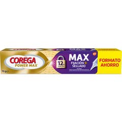 Corega Power Max Fijación + Sellado Sin Sabor 70g