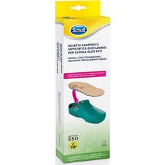 Scholl Clog Evo Plantilla Anatómica Antiestátic Rec T37-38 1 Par