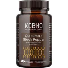 Kobho Cúrcuma + Pimenta Preta 60caps