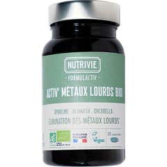 Nutrivie Formulactiv Activ'Métaux Lourds Bio 30comp