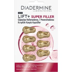 Diadermine Lift + Super Filler Preenchedor Suavizante Rosto e Pescoço 7caps