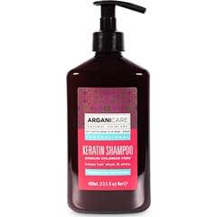 Champô Arganicare Profissional Queratina Todos os Tipos de Cabelo 400ml