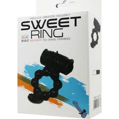 Baile Sweet Ring Ring With Double Stimulator 1ud