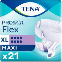 Tena Pañal ProSkin Flex Maxi Talla S 21uds