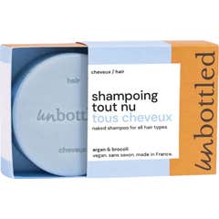 Unbottled Shampoo Tout Nu Tous Todos os Tipos de Cabelo 75g