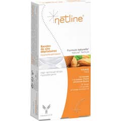 Netline Tiras Cera Fría Facial 20uds