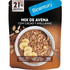 Bicentury Mistura de Aveia com Cacau e Avelãs 220 g