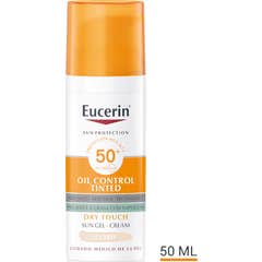 Eucerin Sun Oil Control Dry Touch Gel-Crema Tono Claro SPF50+ 50ml Eucerin Sun Oil Control Dry Touch Gel-Crema Tono Claro SPF50+ 50ml