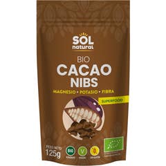 Bico de Cacau Bruto Solnatural Bio 125g