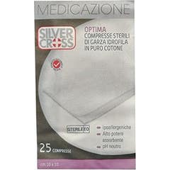 Berço de gaze Silvercross 10X10Cm 25Pcs
