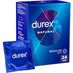Durex® Natural Plus Easy-On Preservativos 24 unids Durex® Natural Plus Easy-On Preservativos 24 unids