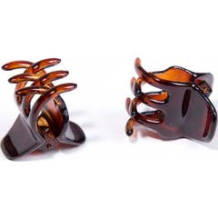 Inca Pinça Cabelo Pequena Marrom 2 Unidades