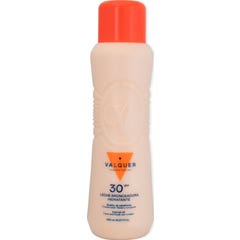 Valquer Leche Hidratante Bronceadora Facial Y Corp Con Aceite De Zanahoria Spf 30 480 Ml