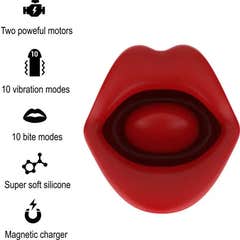 Mia Sicilia Língua Estimuladora Clítoris 3 em 1 1 Unidade