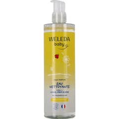 Weleda Baby Água de Limpeza 3 em 1 Sem Perfume 400 ml