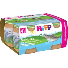 Hipp Omo Salmão/Verde 4X80G