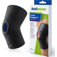 Actimove Open Knee Brace Black Patella 1ud