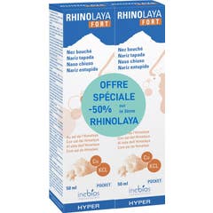 Rhinolaya Fort Nariz Entupido Spray 2x50 ml