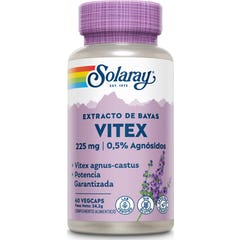 Solaray Vitex 225mg 60 Caps
