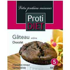 Bolo de Chocolate ProtiDiet Mix 5 Sachets