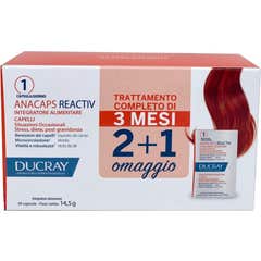 Ducray Pack Reactiv Tratamento Capilar Anticaída 3x30caps