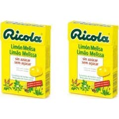 Ricola Lemon Lemon Balm Candy Pack 2x50g