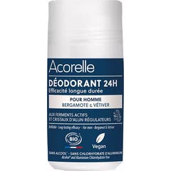 Acorelle Desodorante Roll-On 24H Homem 50 ml