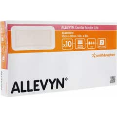 Allevyn Gentle Border Lite Apósitos 10x20cm 10uds