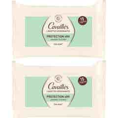Cavaillès Proteção 48H Toalhetes Deo Amêndoa 2x15 unid