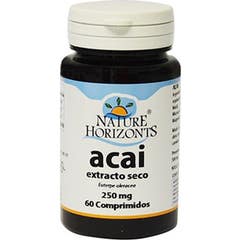 Nature Horizonts Açaí Extrato Seco 250mg 60comp