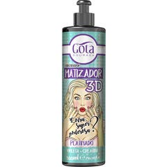 Gota Dourada Condicionador Matificante 3D Platinum 300ml