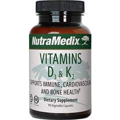 NutraMedix Vitamina D3 e K2 90caps