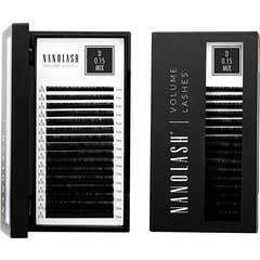 Nanolash Volume Lashes Set Pestanas Postiças 0.15 D Mix 6-13mm
