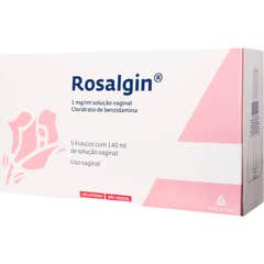 Rosalgin 1mg/ml Benzidamina Solução Vaginal 5x140ml