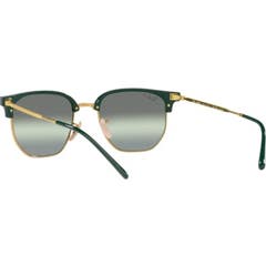 Ray-Ban New Clubmaster 0Rb4416 Green On Gold 1ud