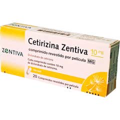 Zentiva Cetirizina Zentiva 10mg 20comp