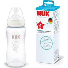 NUK First Choice Biberão de Vidro 240 ml