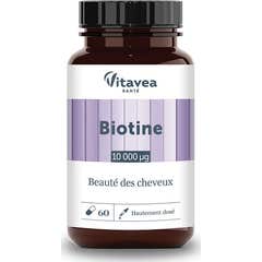 Vitavea Biotina 10000µg Beleza do Cabelo 60 Pérolas