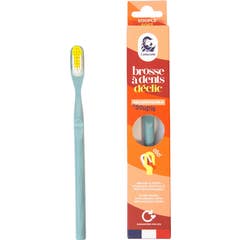 Lamazuna Escova Dentes Eco Recarregável Turquesa Suave 1 Unidade
