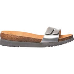 Scholl Tong Luwin Plateado Talla 40 1 Par