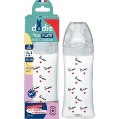 Dodie Biberão Bico Plano Anticólica Mathilde 330 ml 1 Unidade