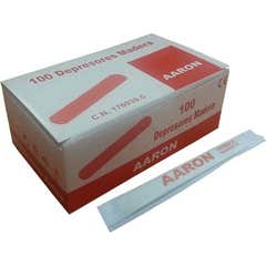 Aaron Depressor de madeira 100u