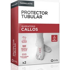 Farmalastic Protetor Tubular Calos Tamanho Único 2 Unidades