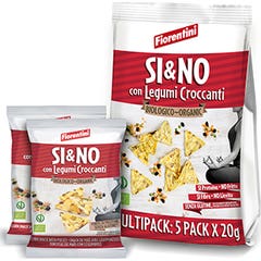 Fiorentini Bio Si&No Legumbres Crujientes Pack 5x20g