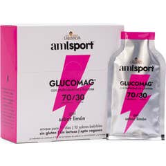 AMLSport Glucomag 70/30 Gel Sabor Limón 10sobresx30ml